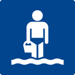 Schwimmbadschild - Kinderbecken