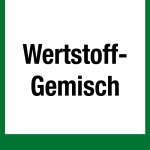 Wertstoffkennzeichen - Wertstoff-Gemisch