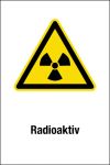 Warnschild - Radioaktiv